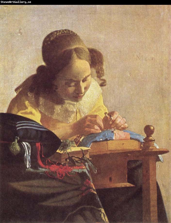 Jan Vermeer The Lacemaker